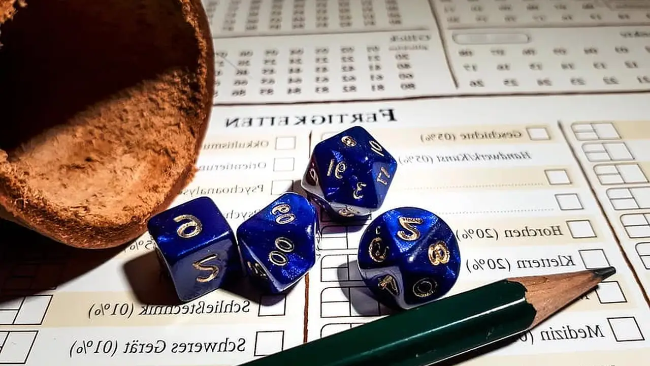 Close up on a plate of mashed potatoes, topped with baked pork chops with cream of mushroom soup, and a side of green beans.